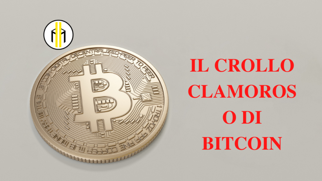 Mercoledì 19 maggio 2021 si è registrato un crollo clamoroso di Bitcoin e di tutto il mercato crittografico.