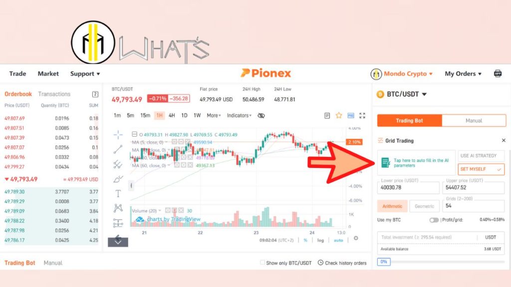 Tutorial exchange crypto pionex bot trading