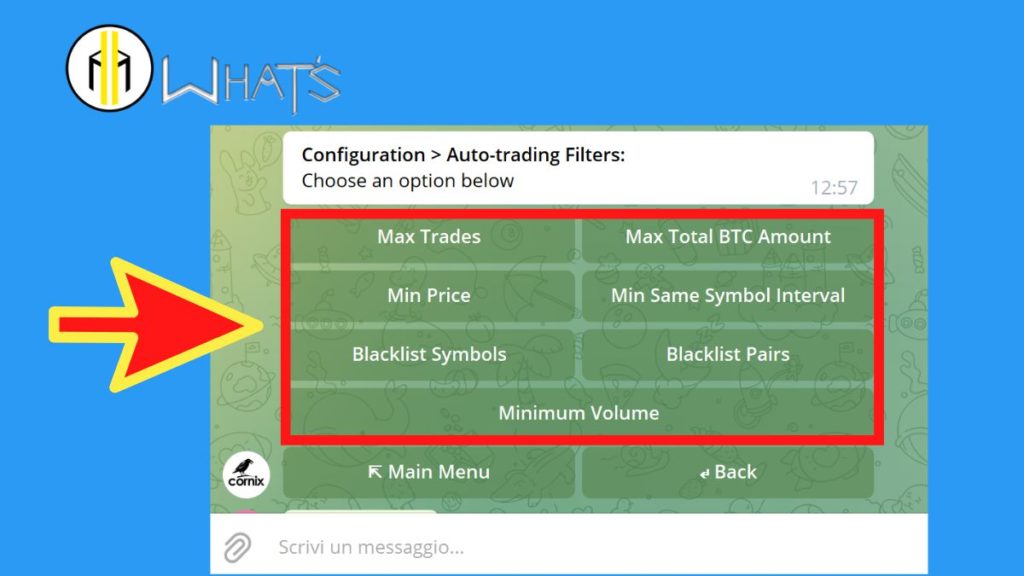 trading crypto automatico telegram e tradingview